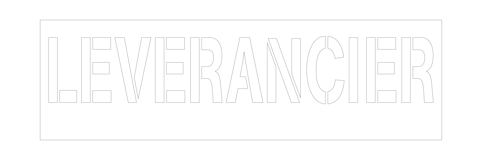 POCHOIR, LEVERANCIERS