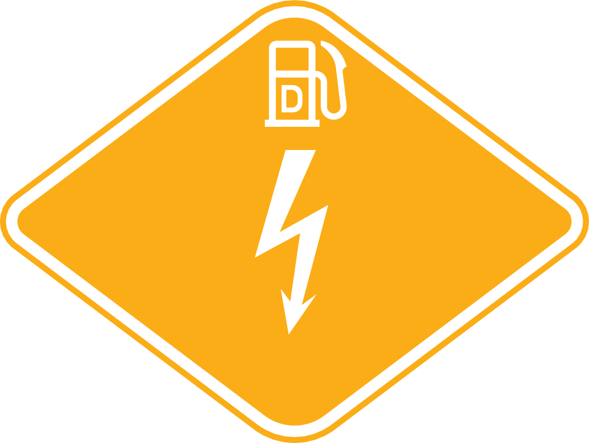 ÉLECTRIQUE + DIESEL