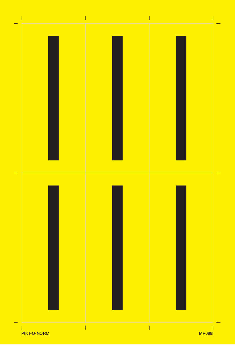 LETTRE I SUR FEUILLE