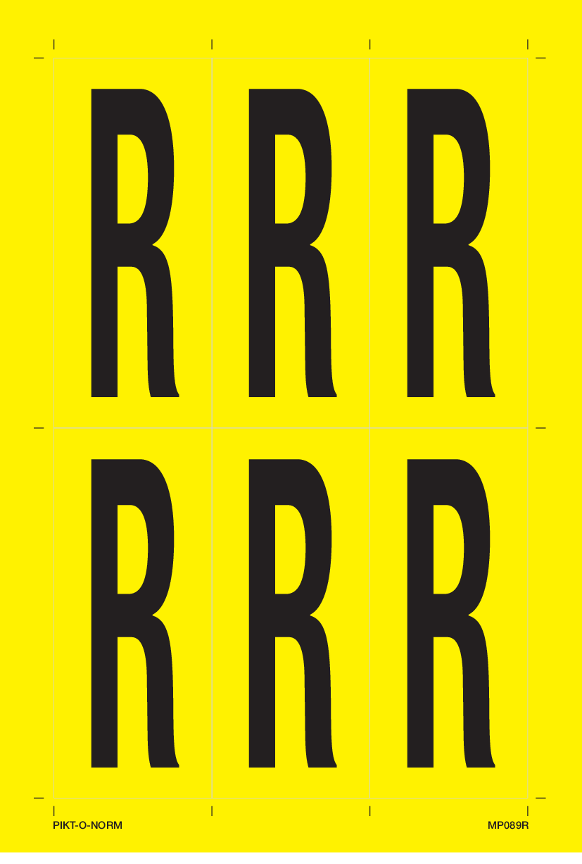 LETTRE R SUR FEUILLE