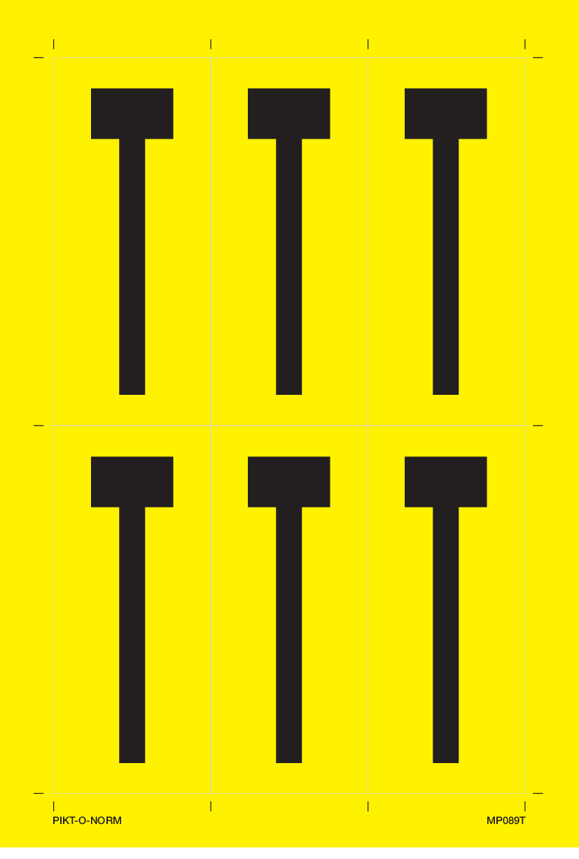 LETTRE T SUR FEUILLE