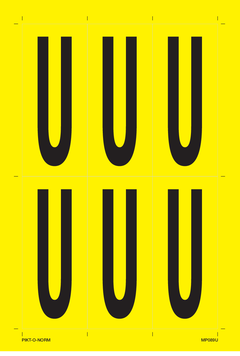 LETTRE U SUR FEUILLE