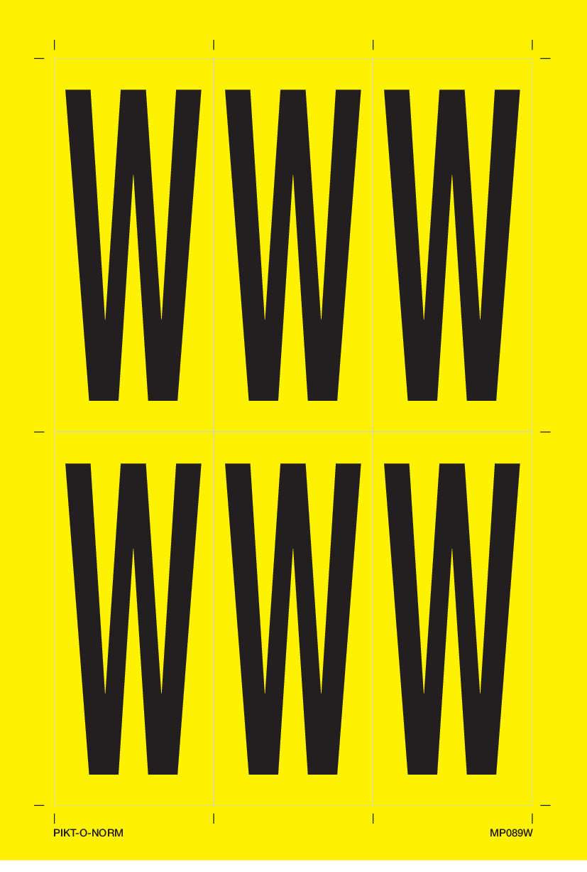 LETTRE W SUR FEUILLE