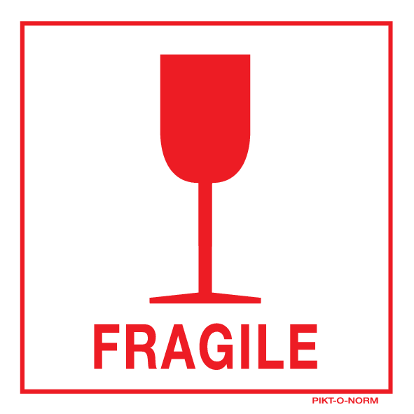 FRAGILE + VERRE