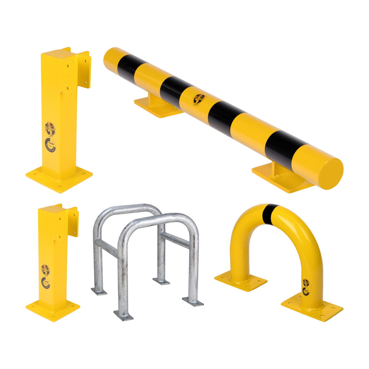 Beschermingsbarrières: crash stop modulaire veiligheidsbarriere, crash stop modulaire wandbescherming, crash stop modulaire veiligheisbarriere, morion zuilbescherming, crash stop beschermbarriere