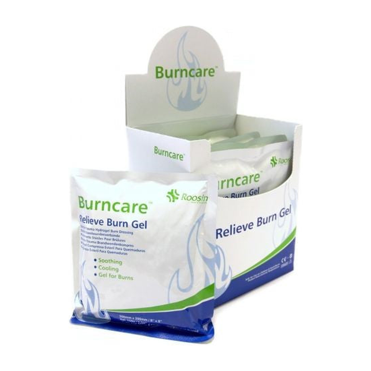 Brandwondenverzorging: burncare brandwondenkompressen