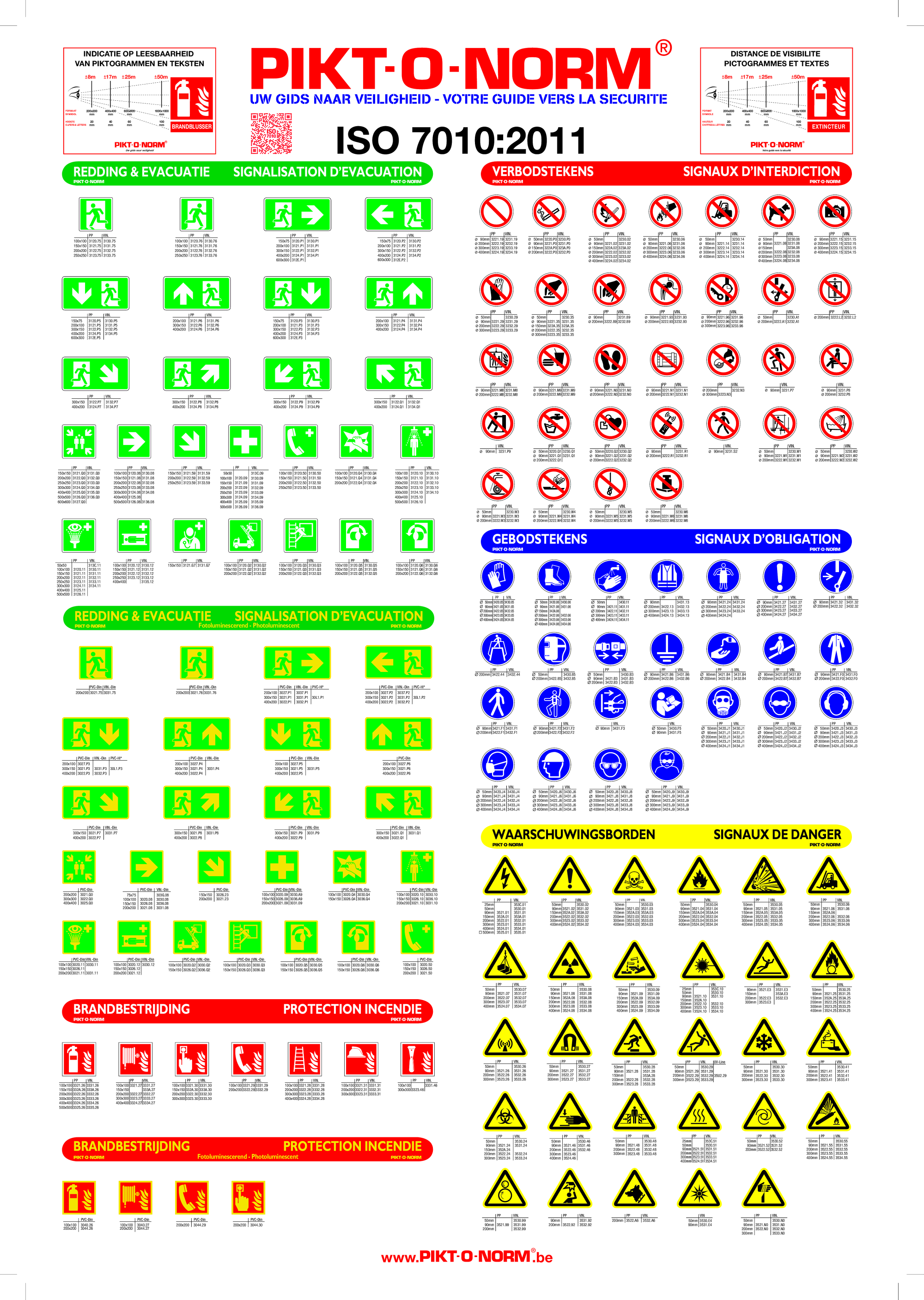 AFFICHE DE SÉCURITÉ ISO 7010-2011