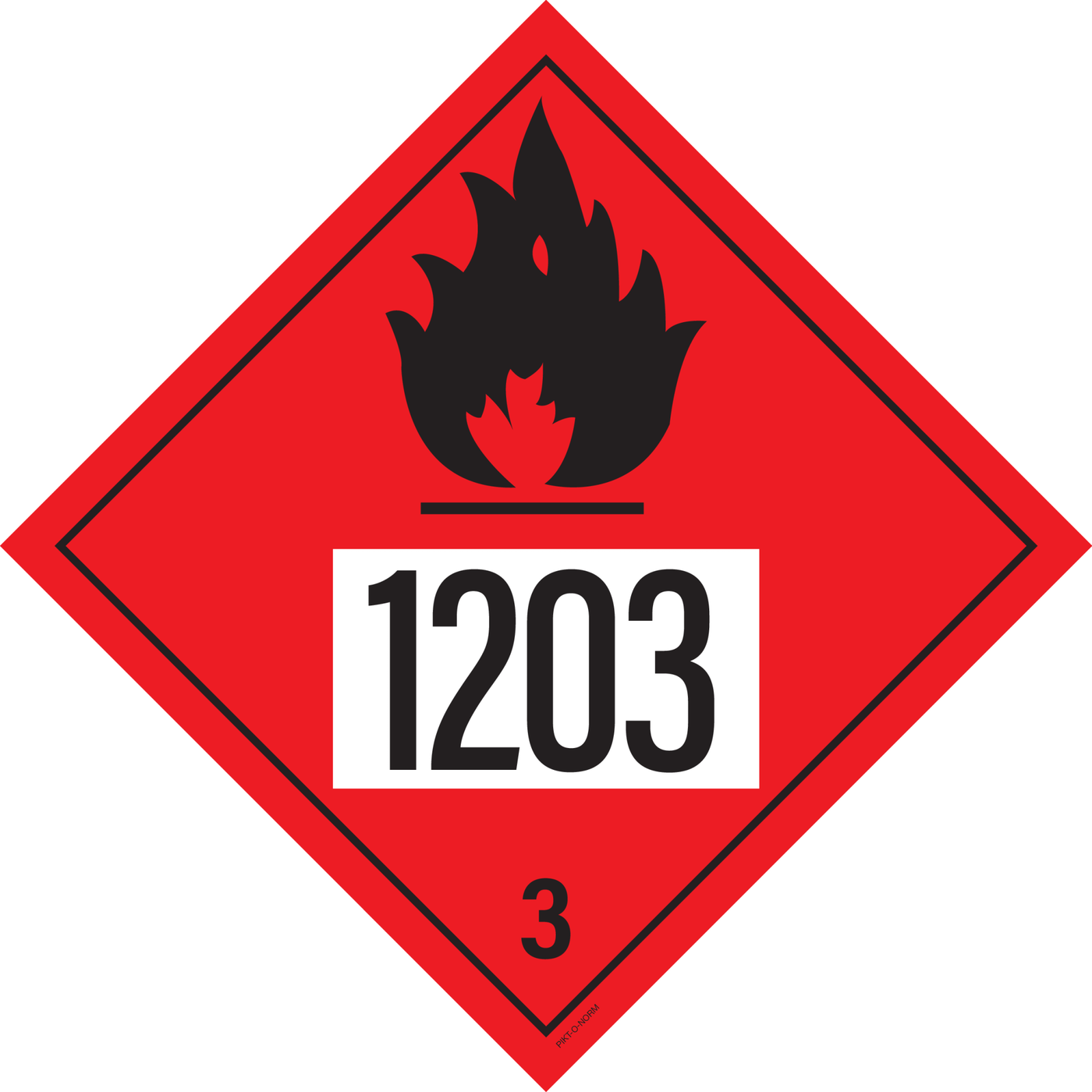 IMO 3.0. LIQUIDES INFLAMMABLES UN 1203