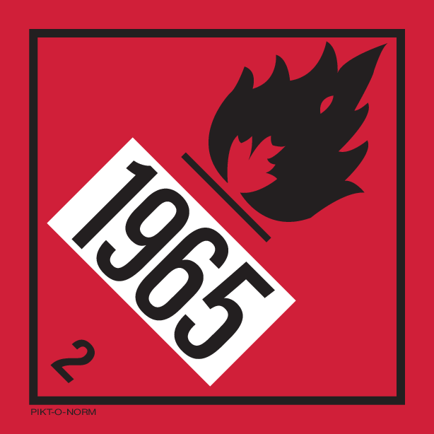 IMO 2.1. GAZ INFLAMMABLES A UN 1965