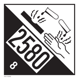 IMO 8.0 CORROSIEF MET UN 2580
