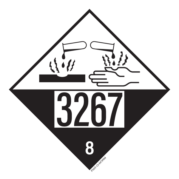 IMO 8.0 CORROSIEF MET UN 3267