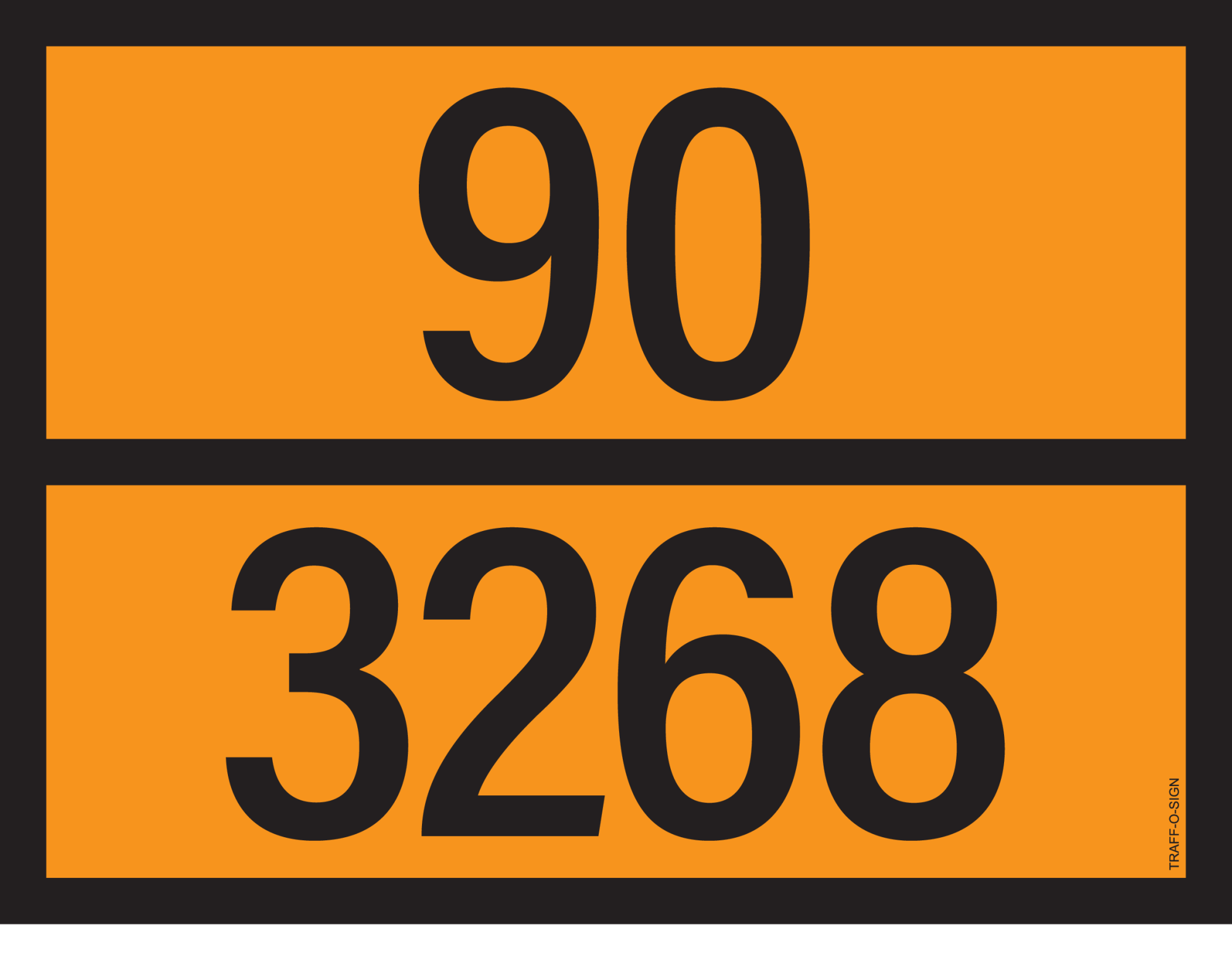 ADR BORD MET GEVARENCODE 90/3268