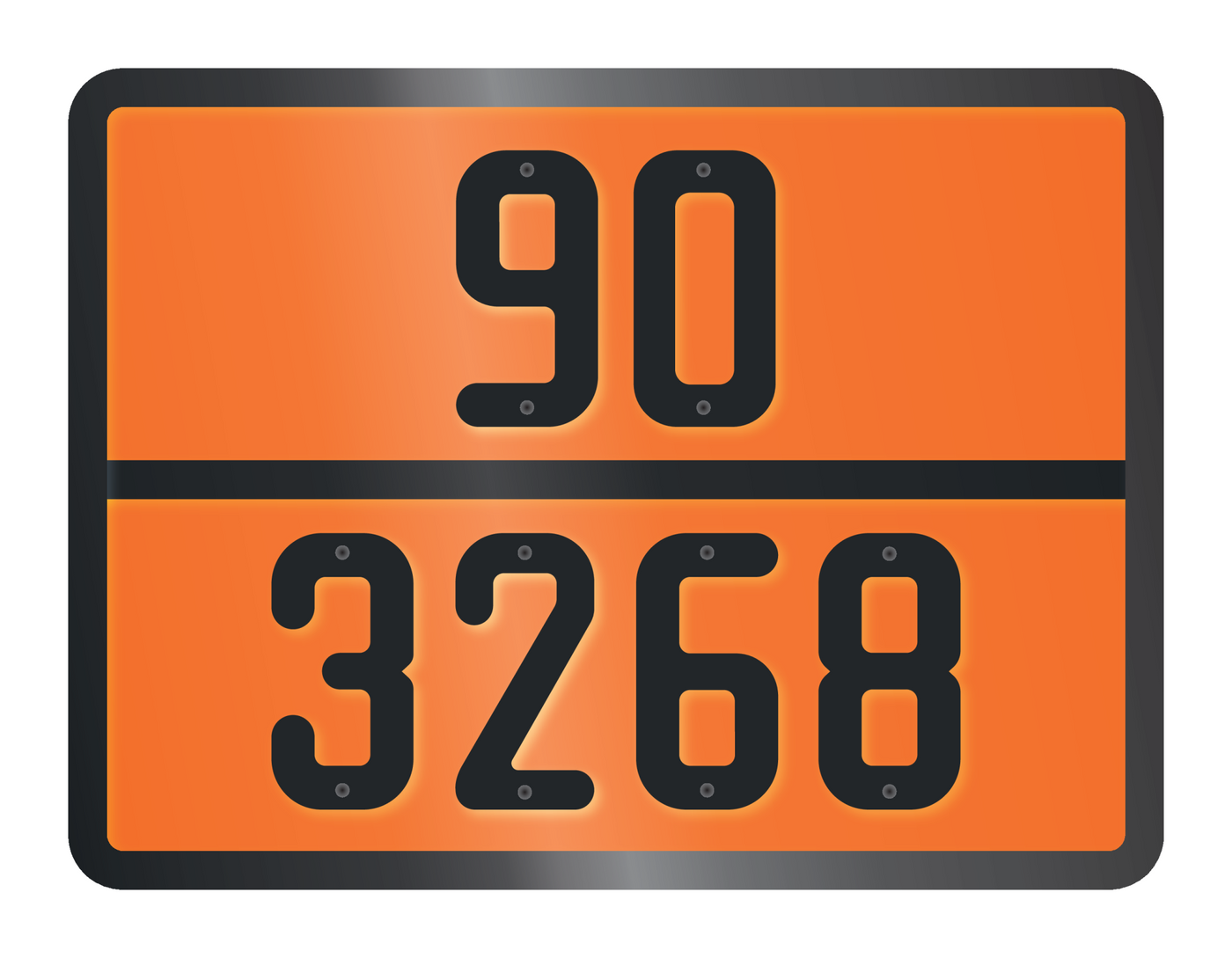 ADR BORD MET GEVARENCODE 90/3268