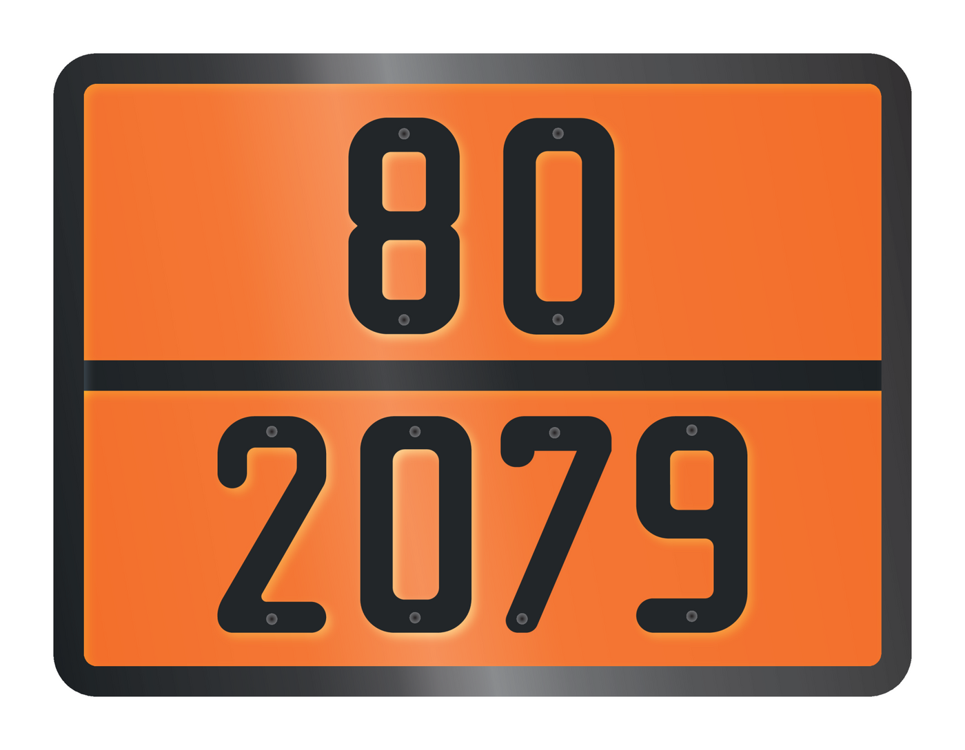 ADR BORD MET GEVARENCODE 80/2079