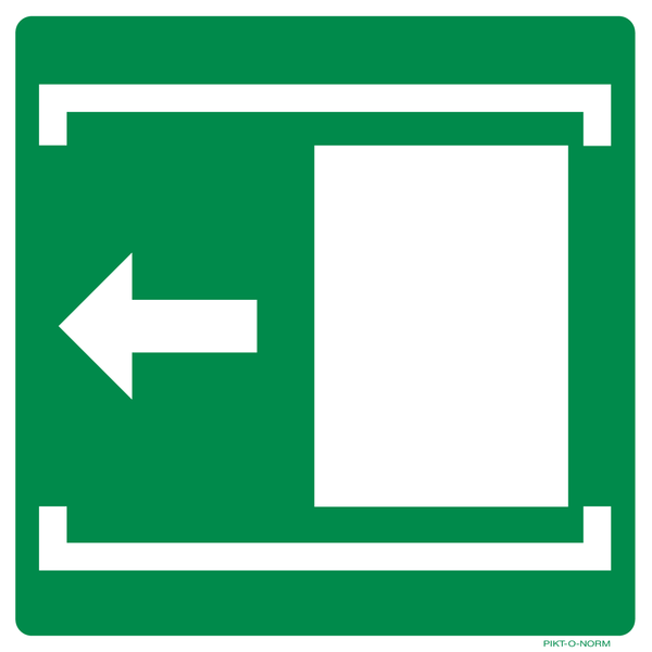 FAIRE COULLISER LA PORTE VERS LA GAUCHE