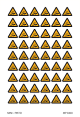 AVERTISSEMENT SUBSTANCES CORROSIVES