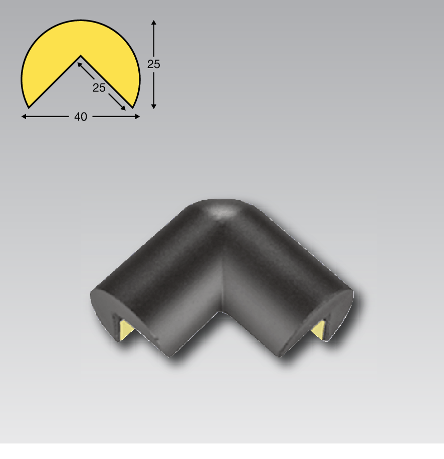COIN DE PROTECTION TYPE A - 2 COTES