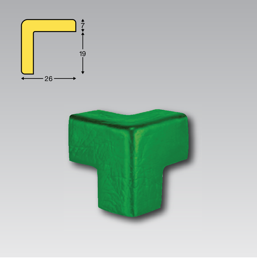 COIN DE PROTECTION TYPE E - 3 COTES