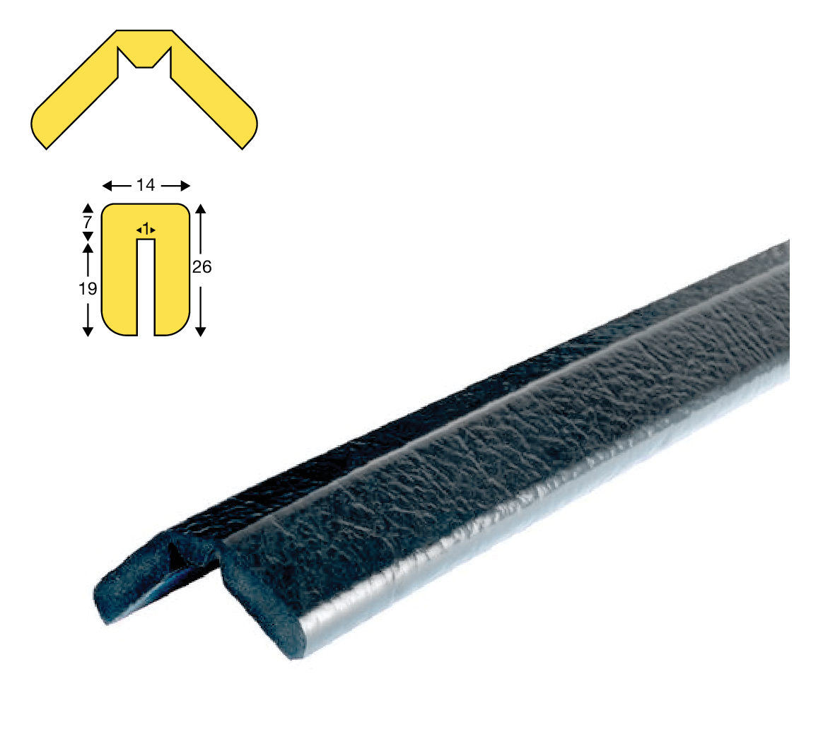 PROTECTIONS ARETES TYPE W  DE 0° A 160°