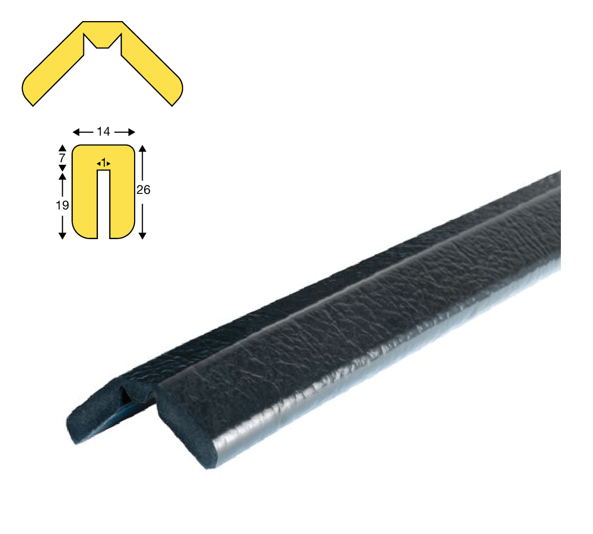 PROTECTIONS ARETES TYPE W  DE 0° A 160°