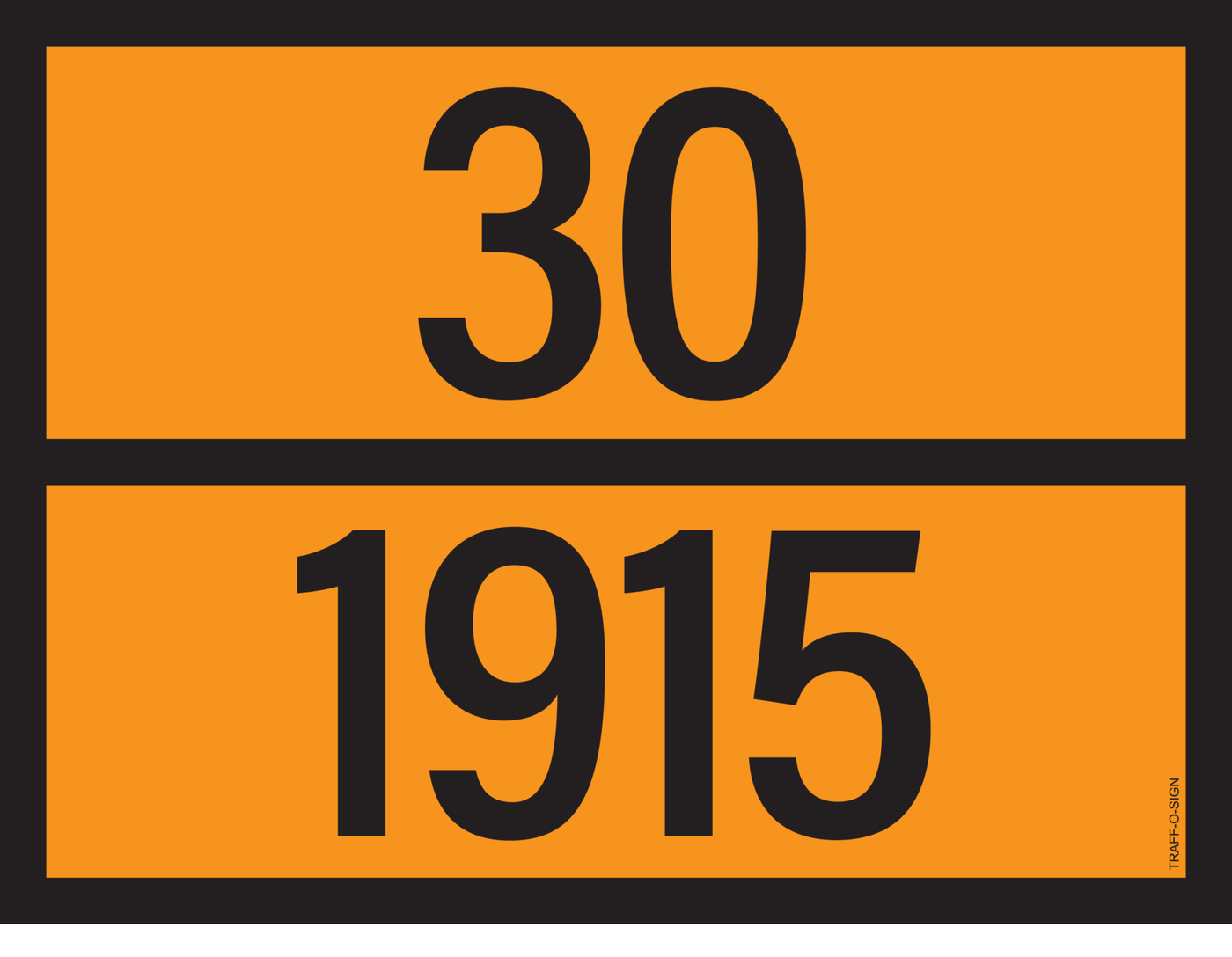 ADR BORD MET GEVARENCODE 30/1915