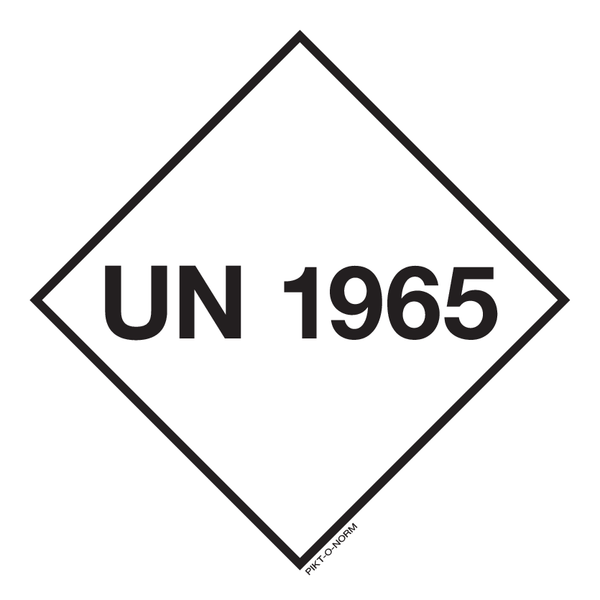 UN 1965, ADR KL.2.1.MENGS. KOOLWATERST.