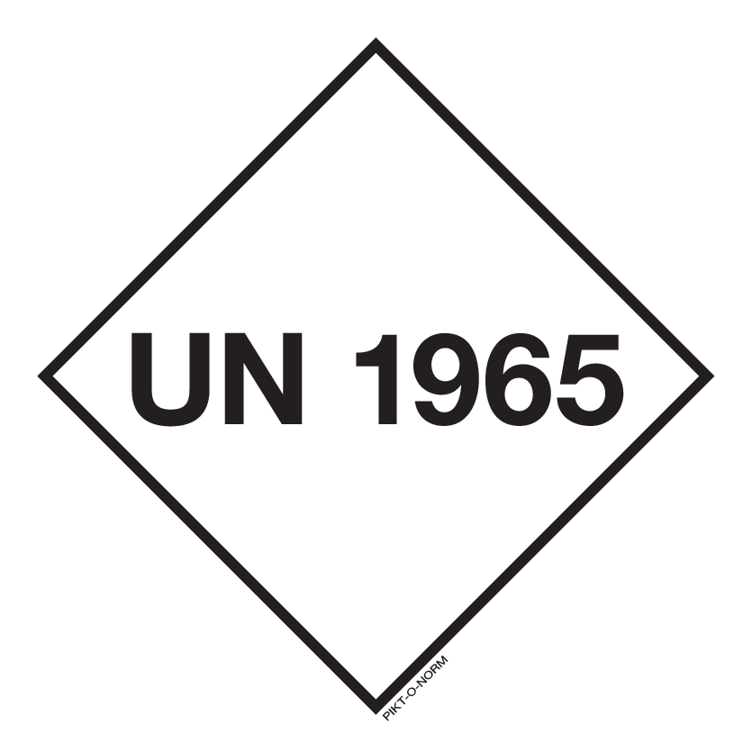 UN 1965, ADR KL.2.1.MENGS. KOOLWATERST.