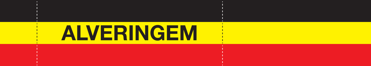 DRIEKLEUR ARMBAND MET EIGEN TEKST
