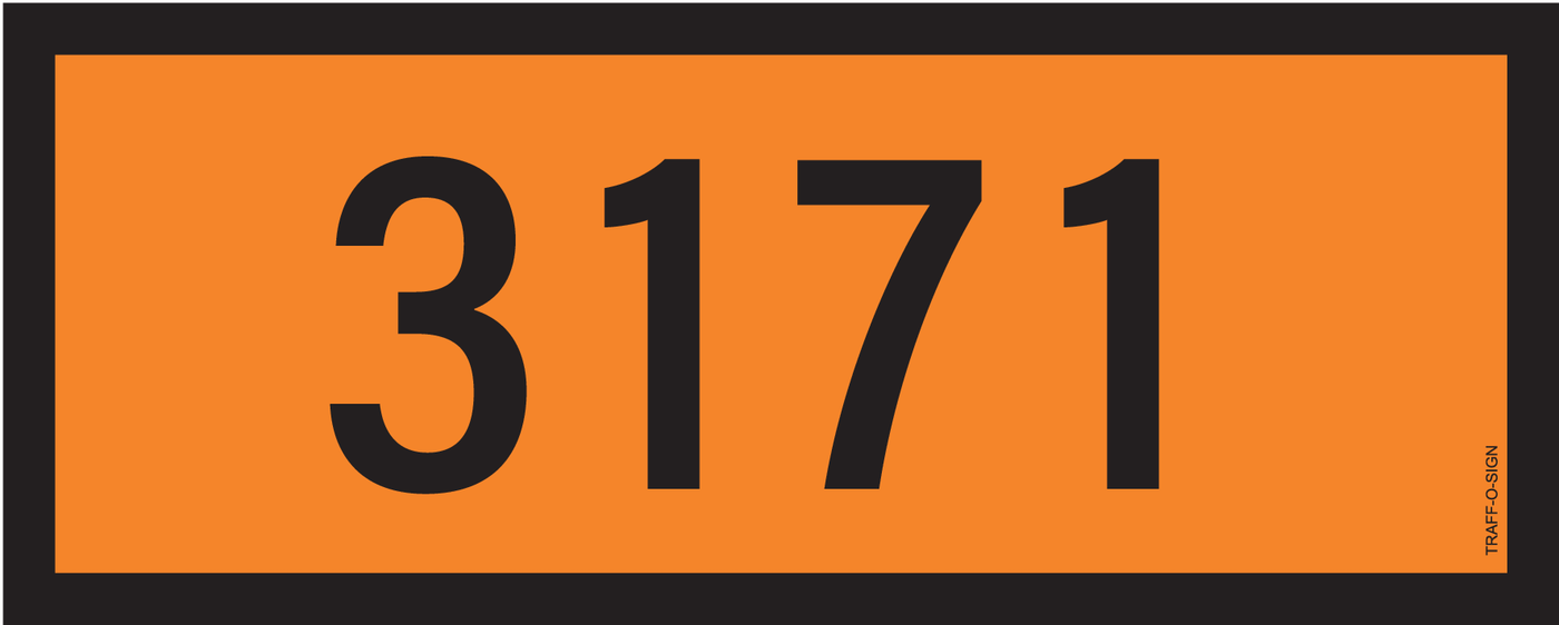 ADR BORD, UN NUMMERS VAN 3000 TOT 3999