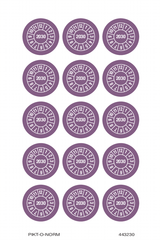 2030, PASTILLES CALENDRIER VIOLET