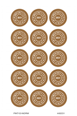 2031, PASTILLES CALENDRIER BRUN