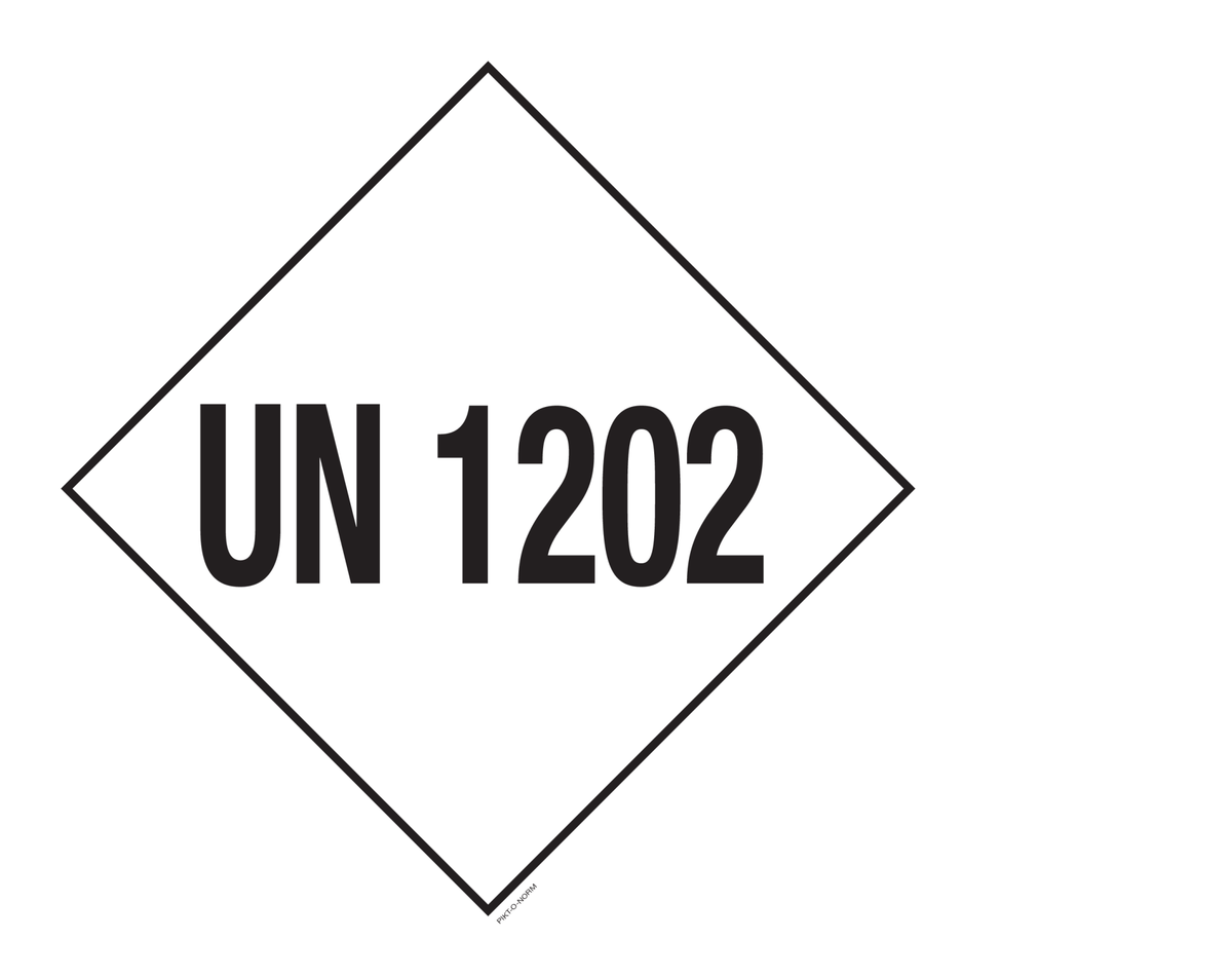 UN 1202. ADR CL 3. CARBURANT DIESEL...