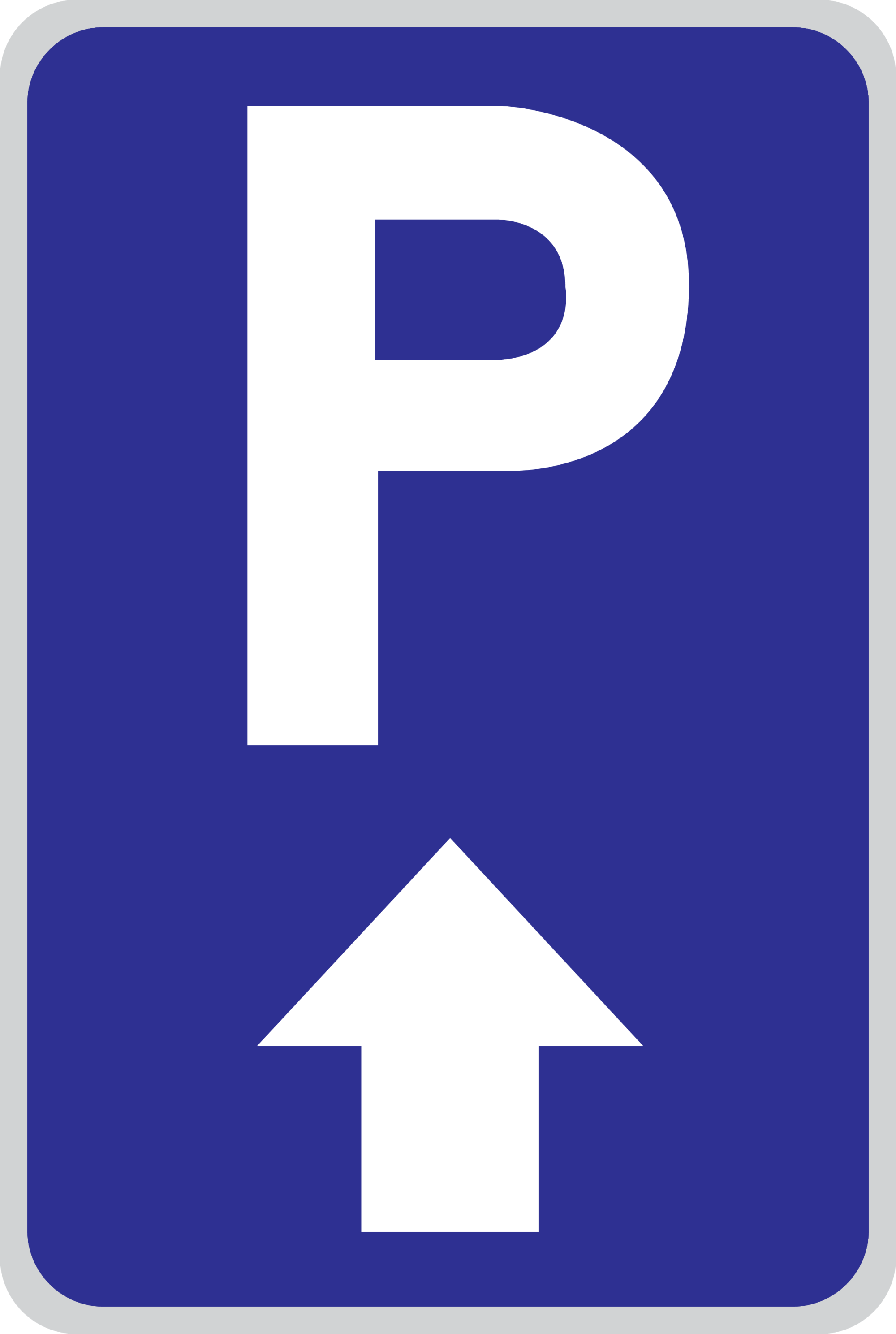 PARKING + FLÈCHE TOUT DROIT