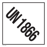 UN 1866. ADR KL 3. HARSOPLOSSING, ONTVL.