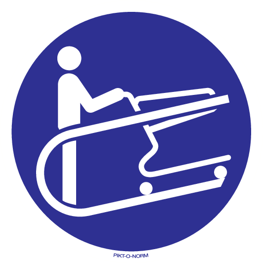TENIR LE CHARIOT OBLIGATOIRE
