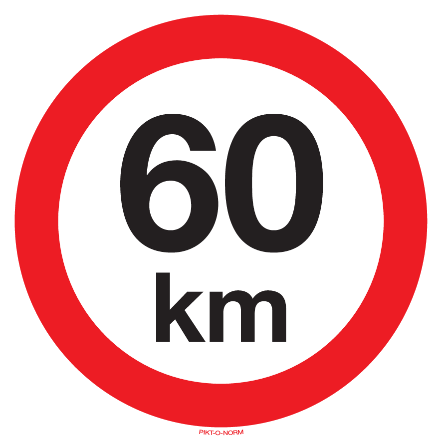 VITESSE LIMITÉE 60 KM