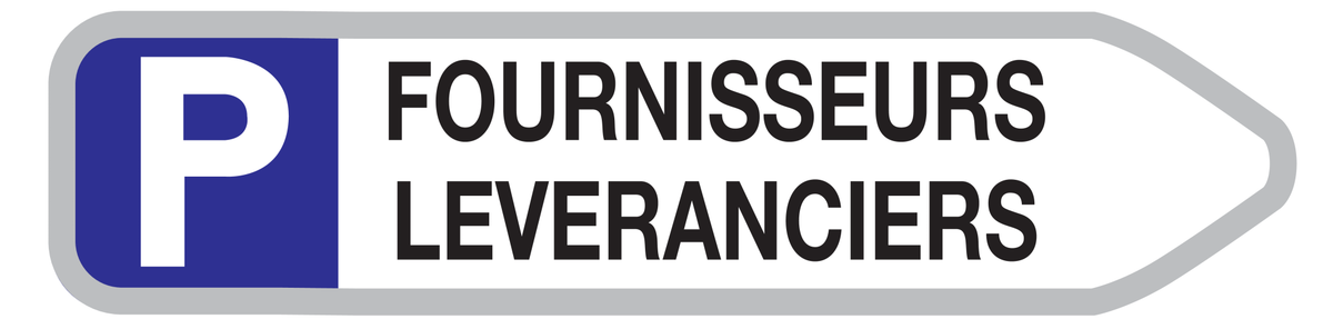 PIJLBORDEN PARKING FOURNIS./LEVERANCIERS