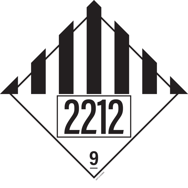 IMO 9.0 DIV. GEV.STOFF.MET CODE UN 2212