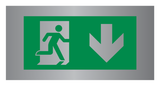 VLUCHTWEG RECHTS NAAR BENEDEN