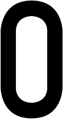 O, LETTRE DÉCOUPÉE
