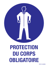 PROTECTION DU CORPS OBLIGATOIRE