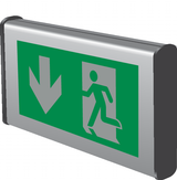 ISSUE DE SECOURS GAUCHE VERS LE BAS