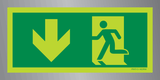 ISSUE DE SECOURS GAUCHE VERS LE BAS