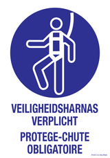 VEILIGHEIDSHARNAS VERPLICHT  N/F