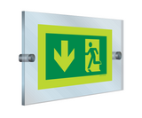 ISSUE DE SECOURS GAUCHE VERS LE BAS