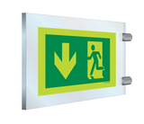 ISSUE DE SECOURS GAUCHE VERS LE BAS