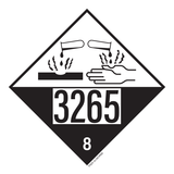 IMO 8.0 CORROSIEF MET UN 3265