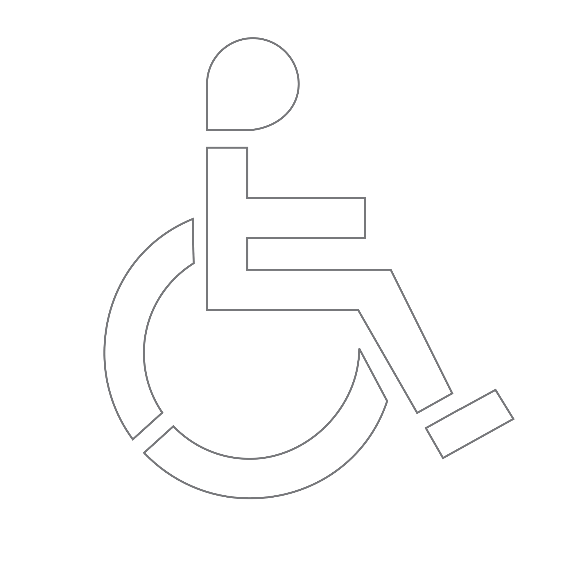 POCHOIR, PERSONNES HANDICAPÉES