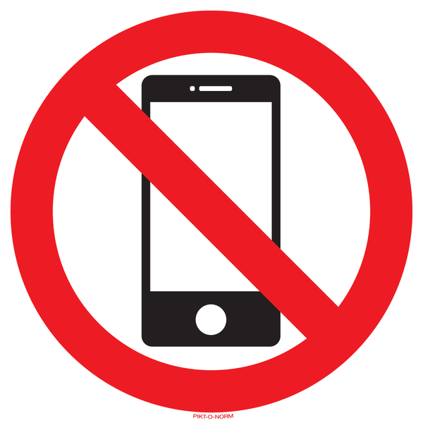 INTERDIT AUX SMARTPHONE