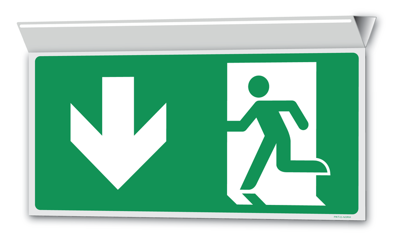 ISSUE DE SECOURS GAUCHE VERS LE BAS